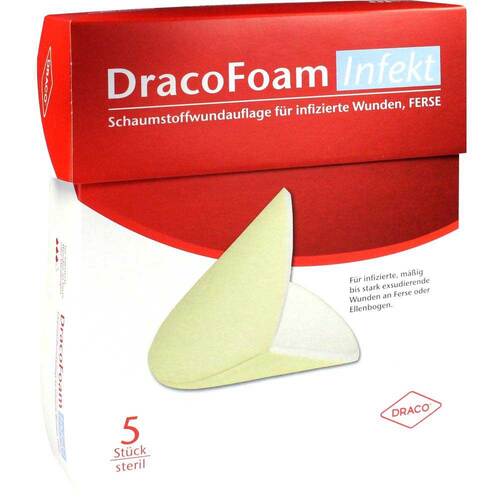 DRACOFOAM Infekt Schaumst.Wundauf.Ferse - 1