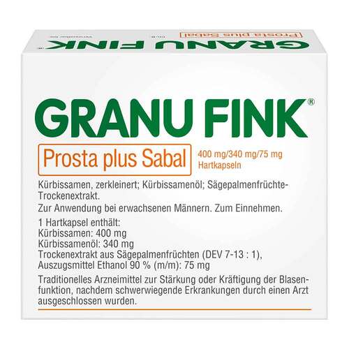 Granu Fink Prosta plus Sabal Hartkapseln - 7