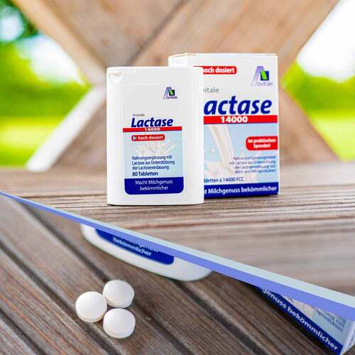 Lactase 14.000 Fcc Tabletten im Spender - 5