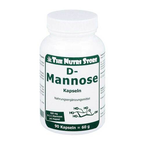 D-Mannose 500 mg vegetarische Kapseln - 1