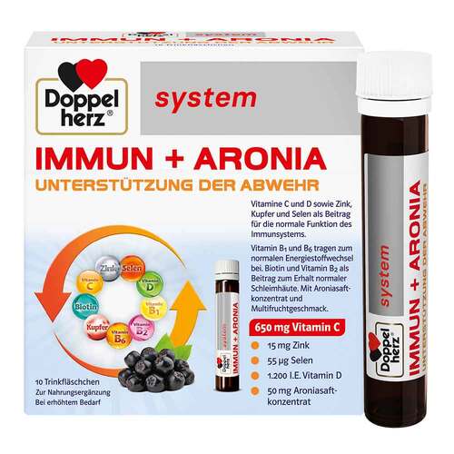 Doppelherz Immun + Aronia system Ampullen - 1