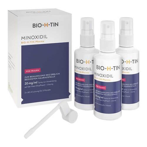 Minoxidil Bio-H-Tin Pharma 20 mg / ml Spray L&ouml;sung  - 1