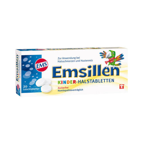 Emsillen Kinder Halstabletten Vanille - 1