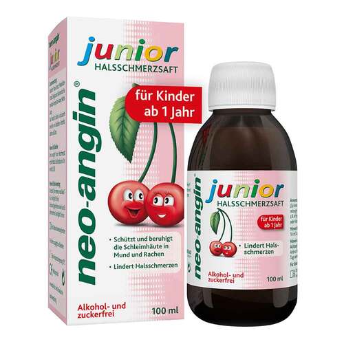 Neo-Angin junior Halsschmerzsaft - 2