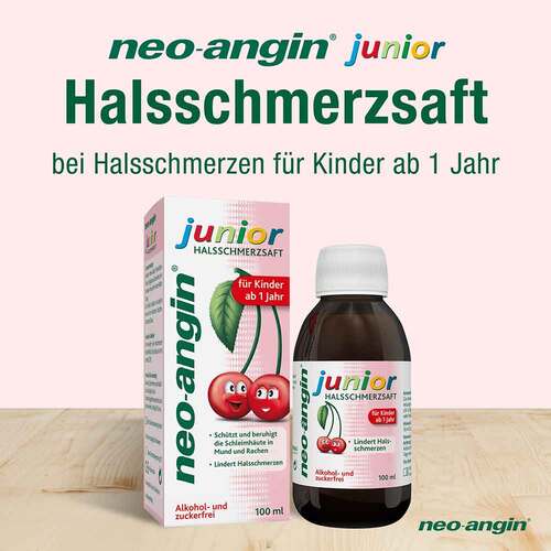 Neo-Angin junior Halsschmerzsaft - 8