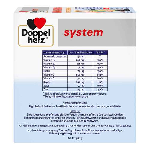 Doppelherz Immun + Aronia system Ampullen - 4