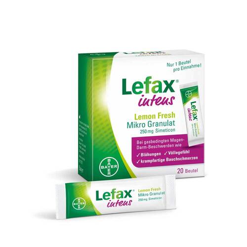 Lefax intens Lemon Fresh Mikro Granul.250 mg Sim. - 1