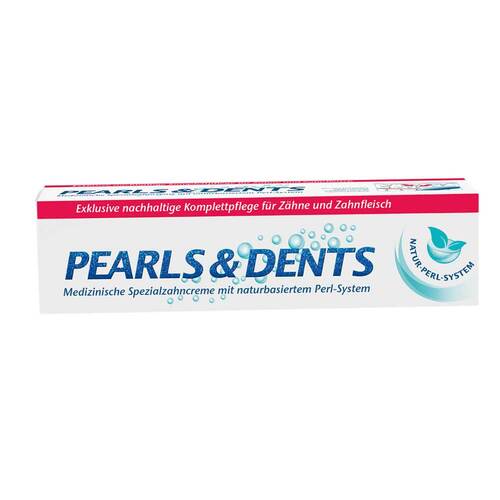 Pearls &amp; Dents Spezialzahncreme mit naturbas.Perlsys. - 1