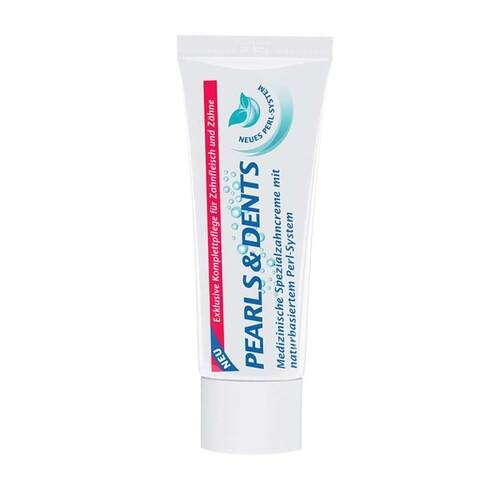 Pearls &amp; Dents Spezialzahncreme mit naturbas.Perlsys. - 1