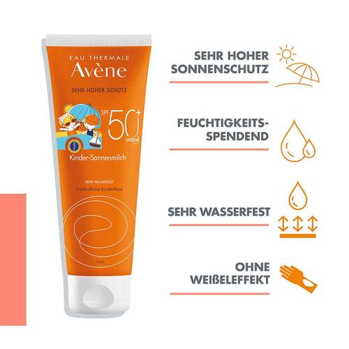 Avene Sunsitive Kinder Sonnenmilch Spf 50 +  - 2