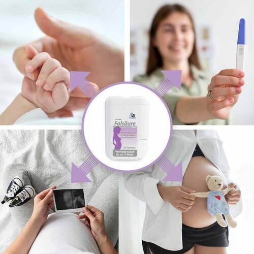 Fols&auml;ure 800 Plus B12 + Jod Tabletten - 3