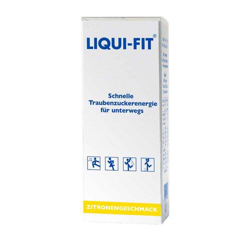 LIQUI FIT fl&uuml;ssige Zuckerl&ouml;sung Lemon Beutel - 1