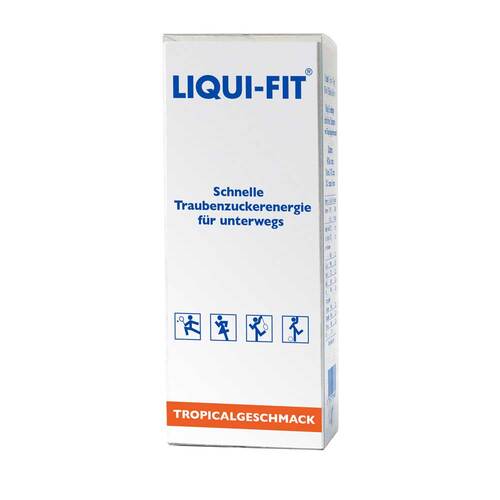 Liqui Fit fl&uuml;ssige Zuckerl&ouml;sung Tropical Beutel - 1