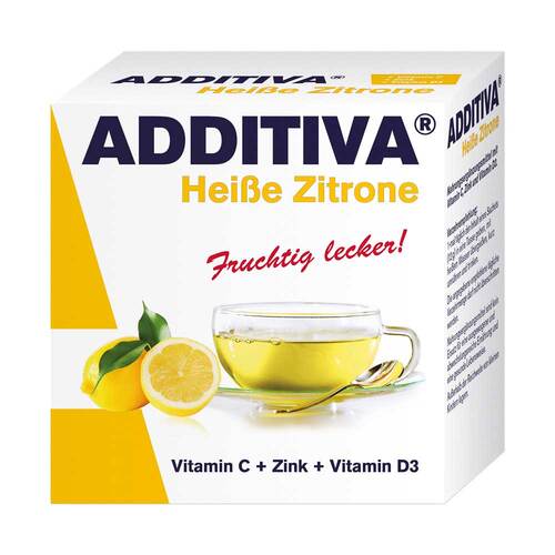 Additiva hei&szlig;e Zitrone Pulver Sachets - 1