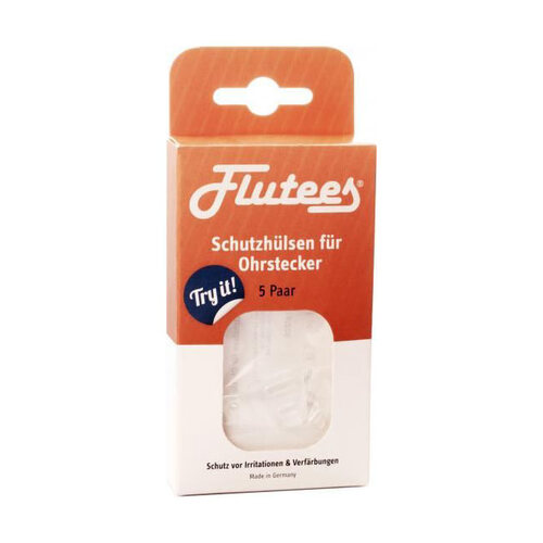 FLUTEES Schutzh&uuml;lsen f&uuml;r Ohrstecker - 1