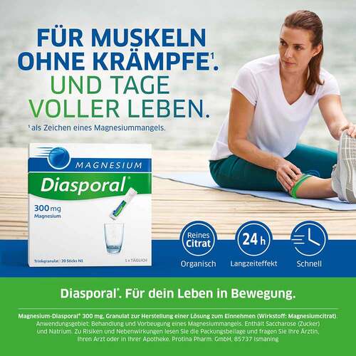 Magnesium Diasporal 300 mg Granulat - 2