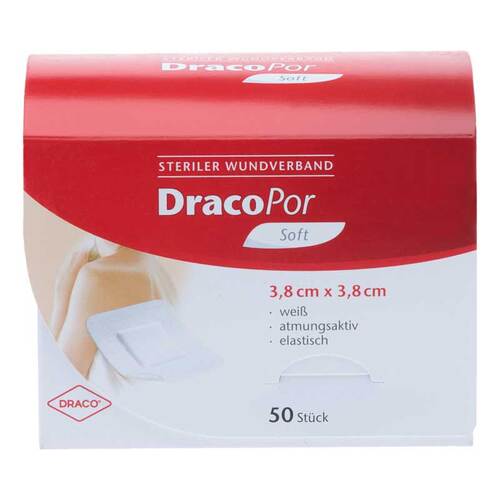 Dracopor Wundverband 3,8x3,8 cm steril - 1
