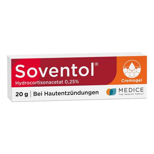 Soventol Hydrocortisonacetat 0,25% Creme - 1