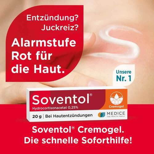 Soventol Hydrocortisonacetat 0,25% Creme - 2