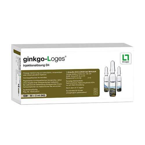 Ginkgo-Loges Injektionsl&ouml;sung D 4 Ampulle  - 1