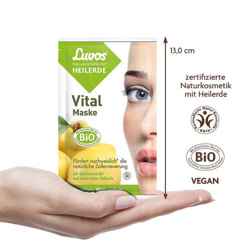 Luvos Heilerde Vital Maske Naturkosmetik - 3