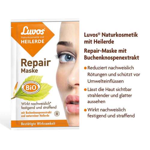 Luvos Heilerde Repair Maske Naturkosmetik - 2