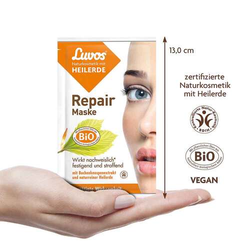 Luvos Heilerde Repair Maske Naturkosmetik - 3