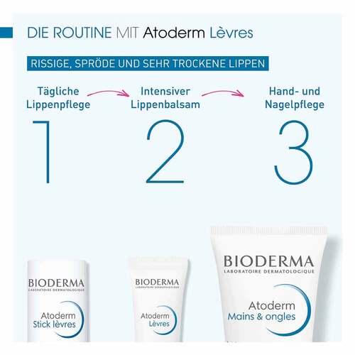 Bioderma Atoderm Levres Baume Lippen-Pflegebalsam - 7