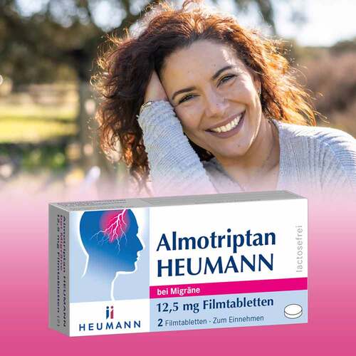Almotriptan Heumann bei Migr&auml;ne 12,5 mg Filmtabletten  - 2