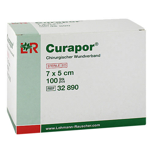 CURAPOR Wundverband steril chirurgisch 5x7 cm - 1