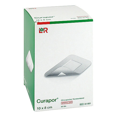 CURAPOR Wundverband steril chirurgisch 8x10 cm - 1