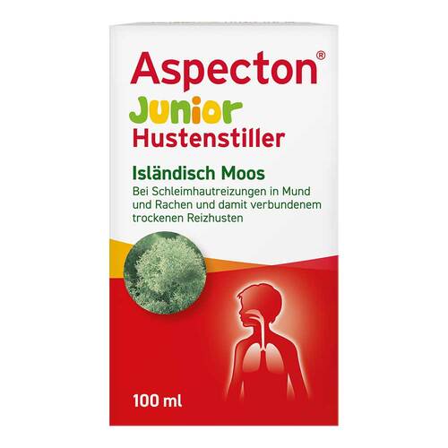 Aspecton Junior Hustenstiller Isl&auml;ndisch Moos Saft - 1
