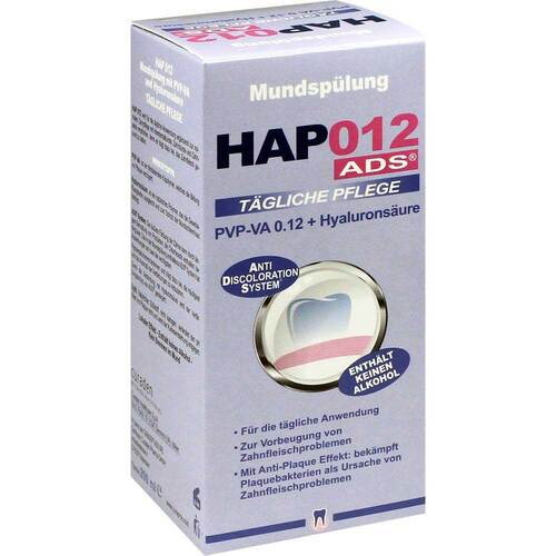 HAP012 Pvp-VA 0,12 + Hyalurons&auml;ure Mundsp&uuml;lung - 1