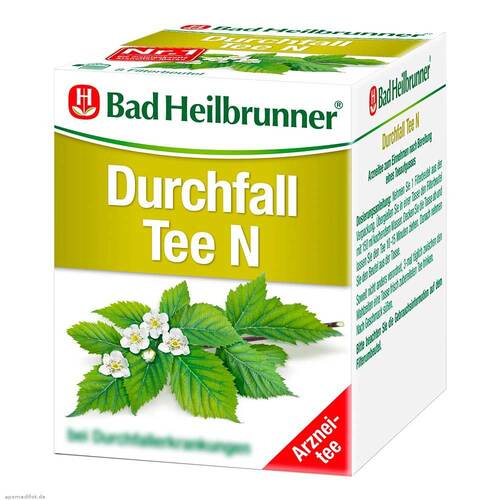 BAD HEILBRUNNER Durchfall Tee N Filterbeutel - 1