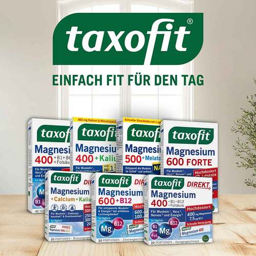 Taxofit Magnesium 600 Forte Depot Tabletten - 7
