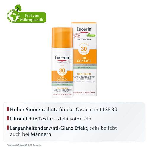 Eucerin Sun Gel-Creme Oil Contr.Anti-Gl.Eff.LSF 30 - 2