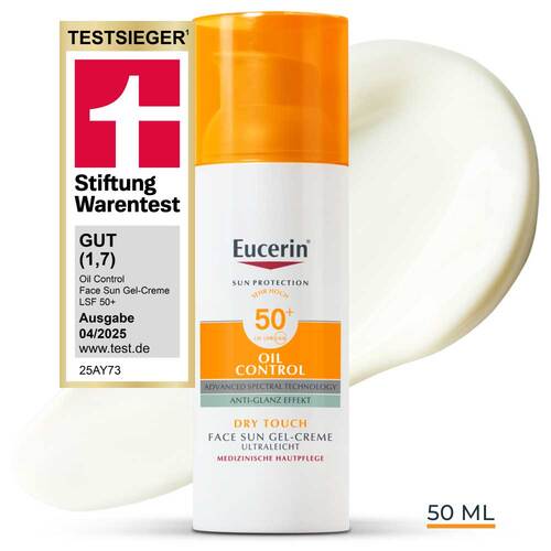 Eucerin Sun Gel-Creme Oil Contr.Anti-Gl.Eff.LSF50 +  - 2