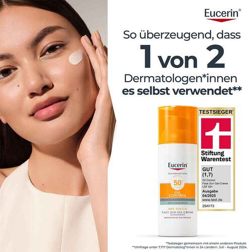 Eucerin Sun Gel-Creme Oil Contr.Anti-Gl.Eff.LSF50 +  - 3