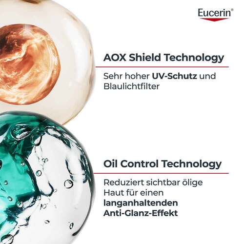 Eucerin Sun Gel-Creme Oil Contr.Anti-Gl.Eff.LSF50 +  - 6