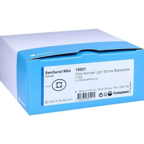 Sensura Mio Click Basisplatte konvex light RR60 15-40 - 1