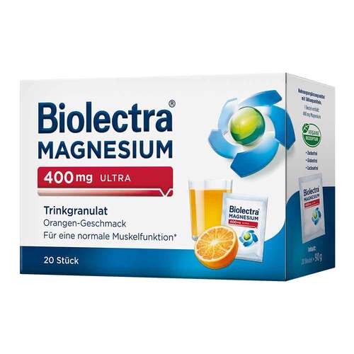 Biolectra Magnesium 400 mg ultra Trinkgranulat Orange - 1