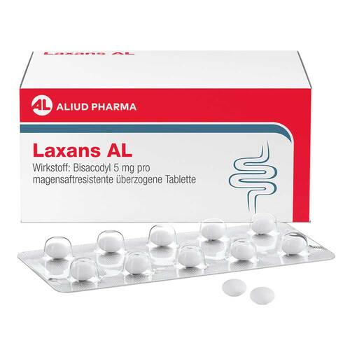 Laxans AL magensaftresistente &uuml;berzogene Tabletten - 1