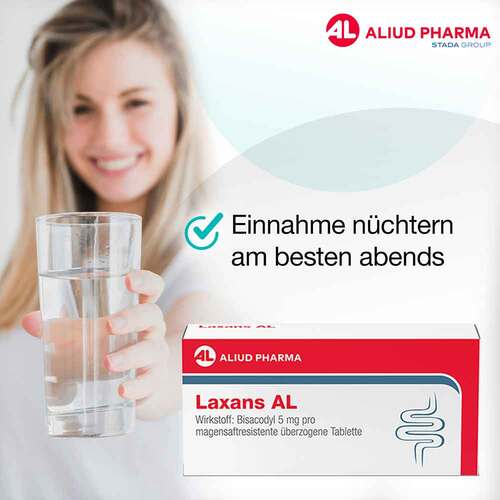 Laxans AL magensaftresistente &uuml;berzogene Tabletten - 4
