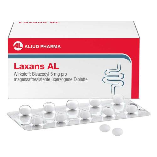 Laxans AL magensaftresistente &uuml;berzogene Tabletten - 1