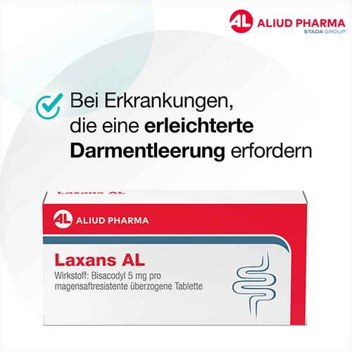 Laxans AL magensaftresistente &uuml;berzogene Tabletten - 2