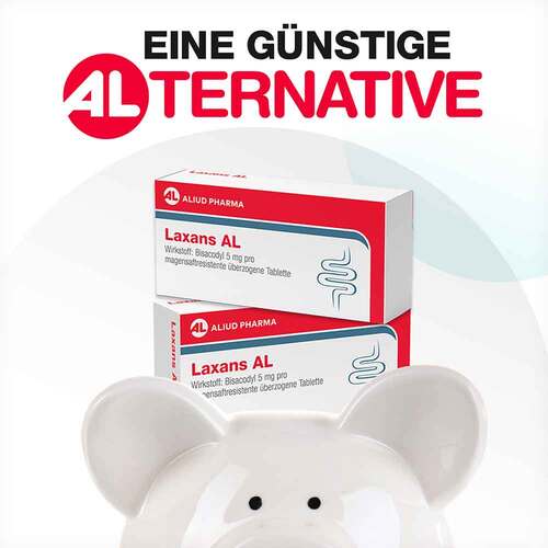 Laxans AL magensaftresistente &uuml;berzogene Tabletten - 5