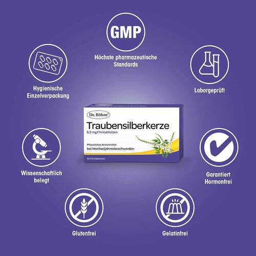 DR.B&Ouml;HM Traubensilberkerze 6,5 mg Filmtabletten - 4