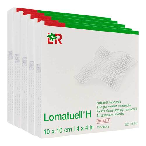LOMATUELL H Salbent&uuml;ll 10x10 cm steril - 1