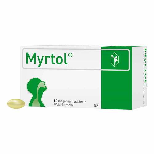 Myrtol magensaftresistente Weichkapseln - 1