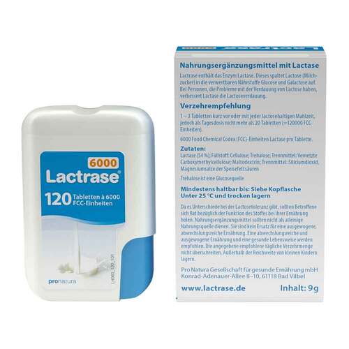 Lactrase 6.000 Fcc Tabletten im Klickspender - 2
